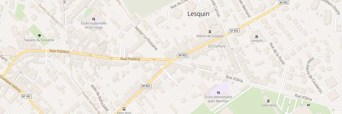 Plan du 3 Rue Faidherbe à Lesquin
