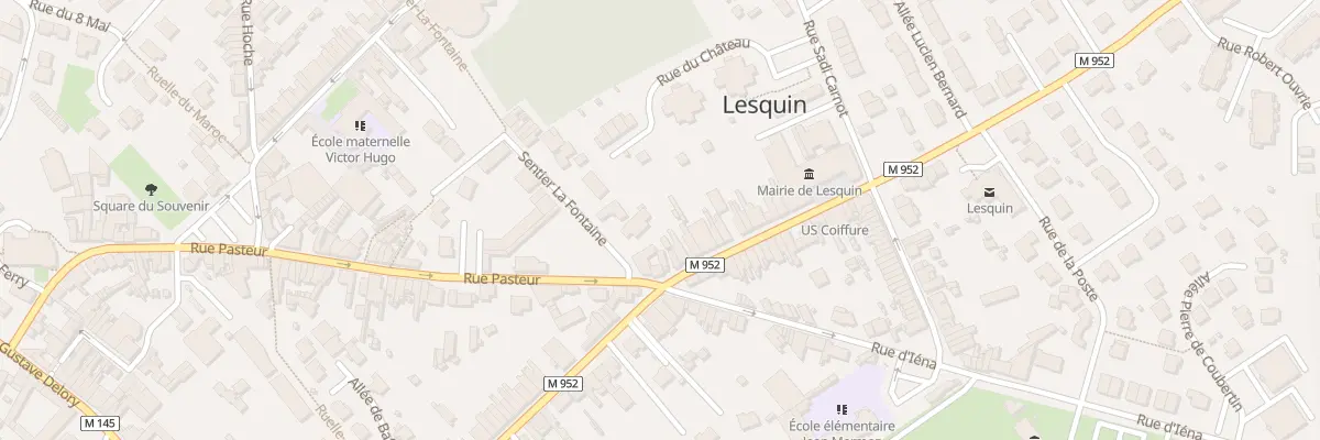 Plan du 9 Rue Faidherbe à Lesquin
