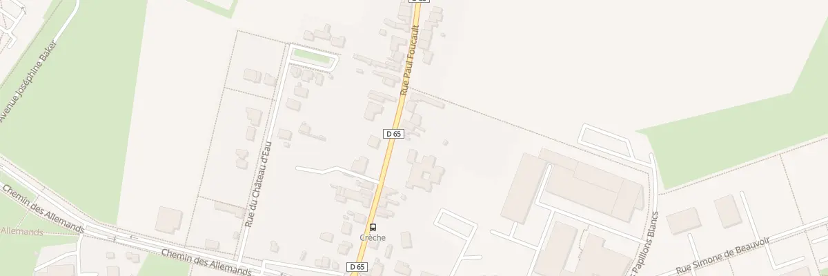 Plan du 689 Rue Paul Foucault à Sin-le-Noble