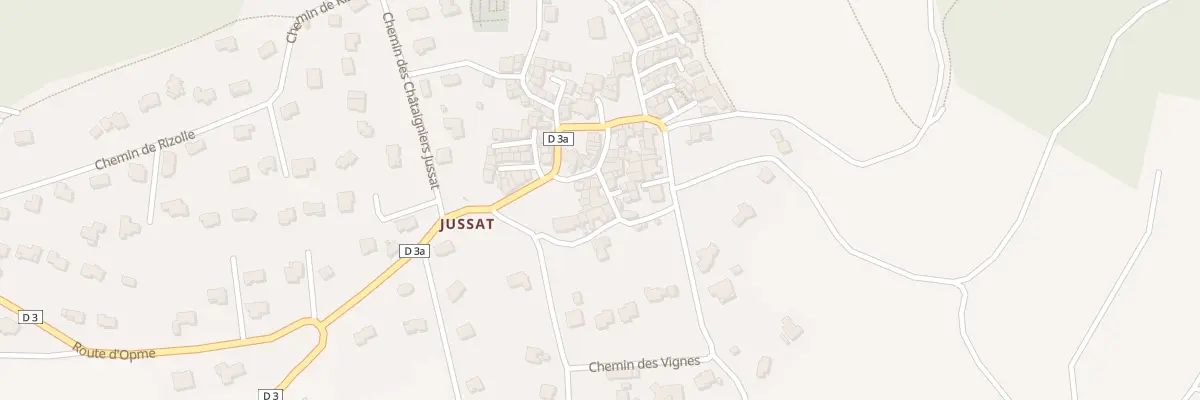 Plan du 4 Che des Quayres Jussat à Chanonat