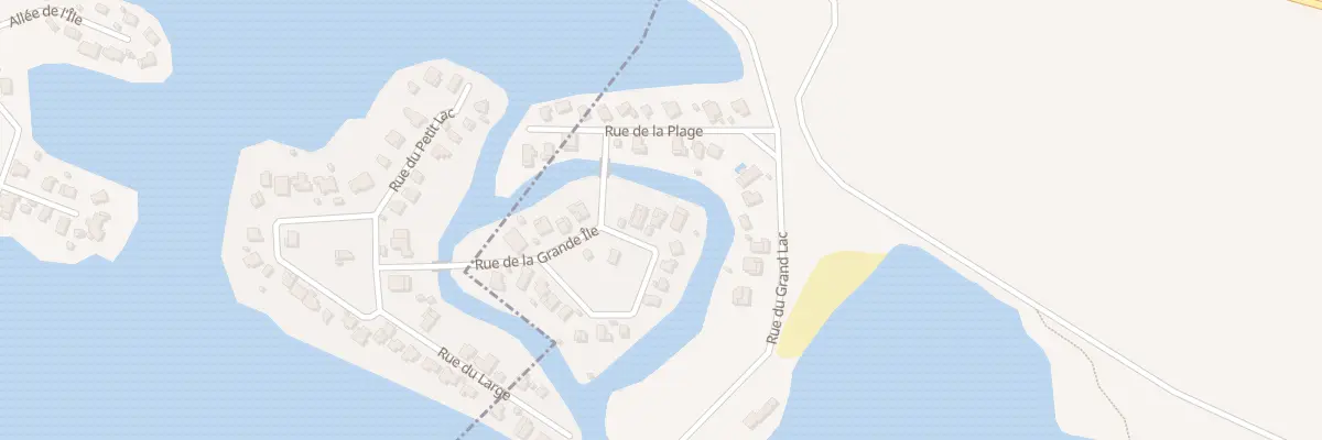 Plan du 7 Rue du Grand Canal à Vinneuf