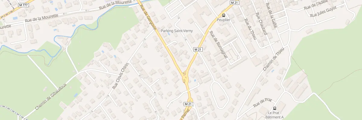 Plan du 57B Rue de Gergovie à Aubière