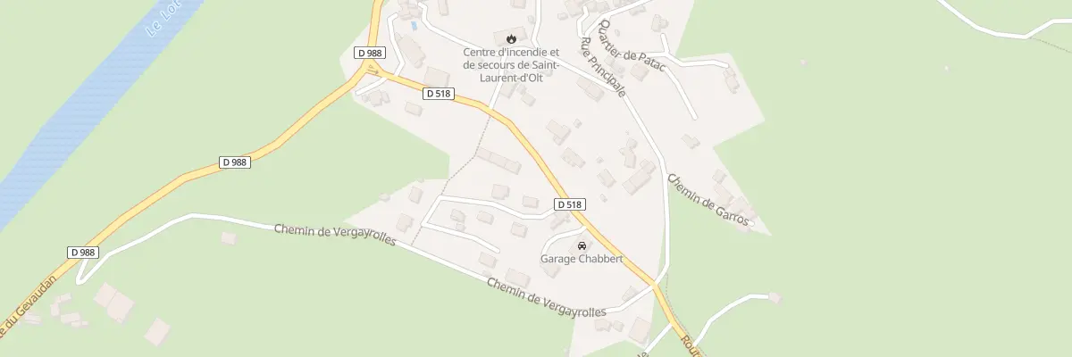 Plan du 12 Rue de Signelong à Saint-Laurent-d’Olt