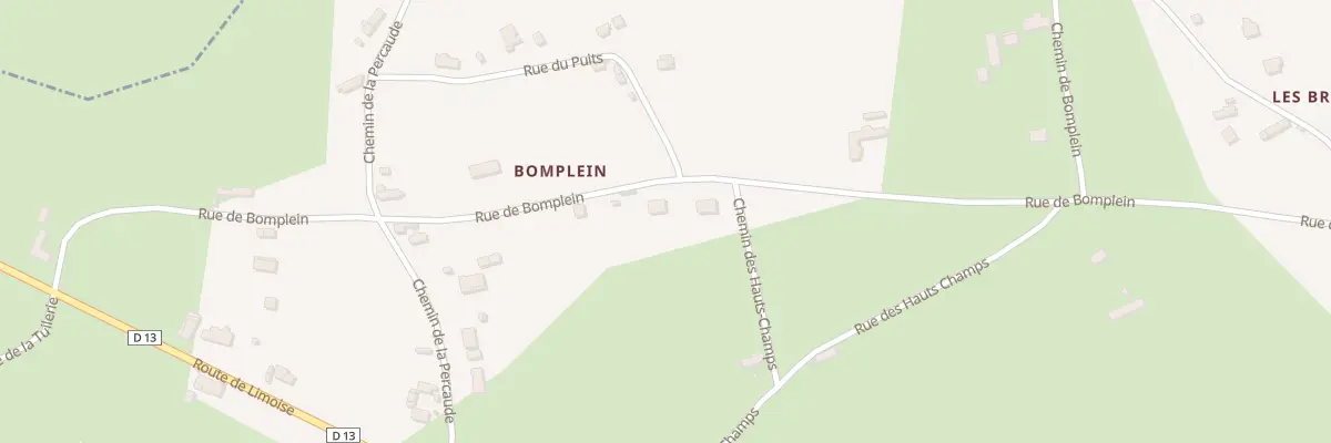 Plan du 547 Rue de Bomplein à Couzon