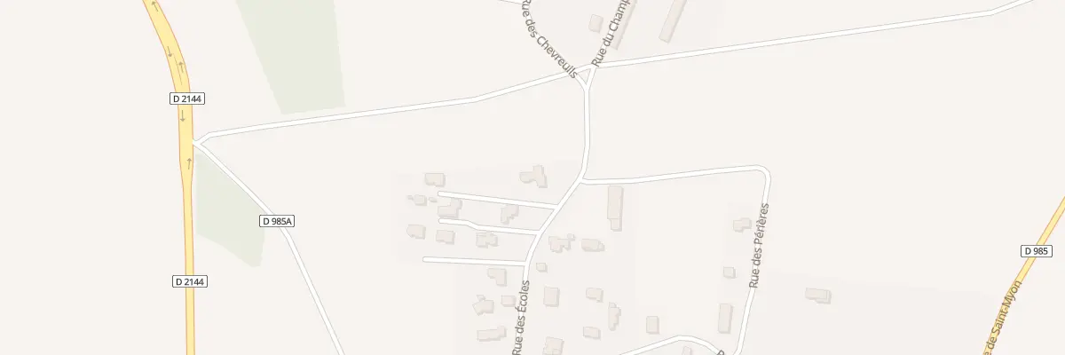 Plan du 17 Rue des Ecoles à Beauregard-Vendon