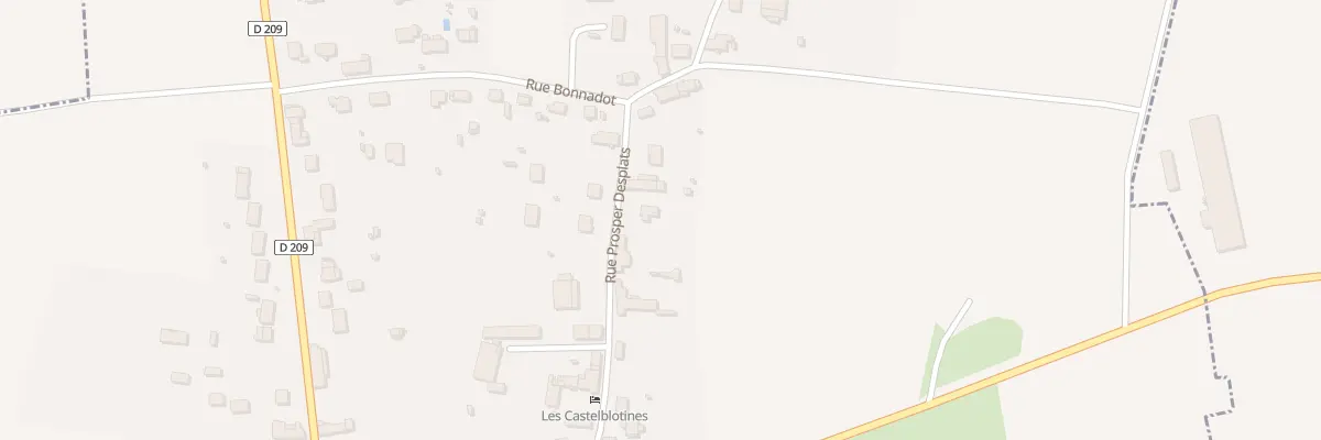 Plan du 32 Rue Prosper Desplats à Châteaubleau