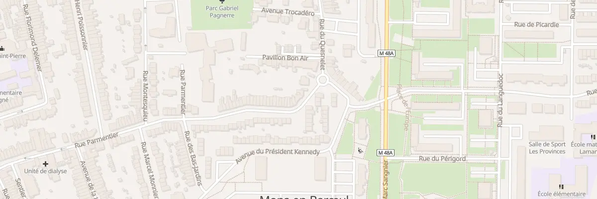 Plan du 147 Rue Parmentier à Mons-en-Barœul