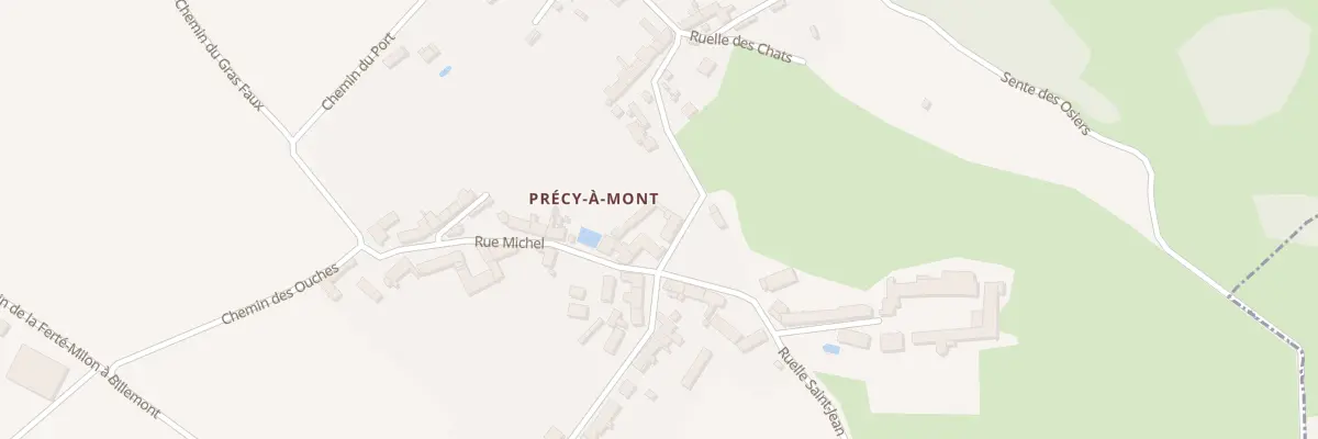 Plan de Preciamont à Marolles