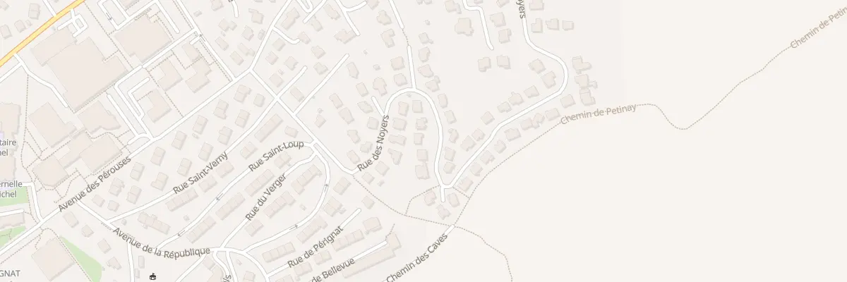 Plan du 18 Rue des Noyers à Romagnat