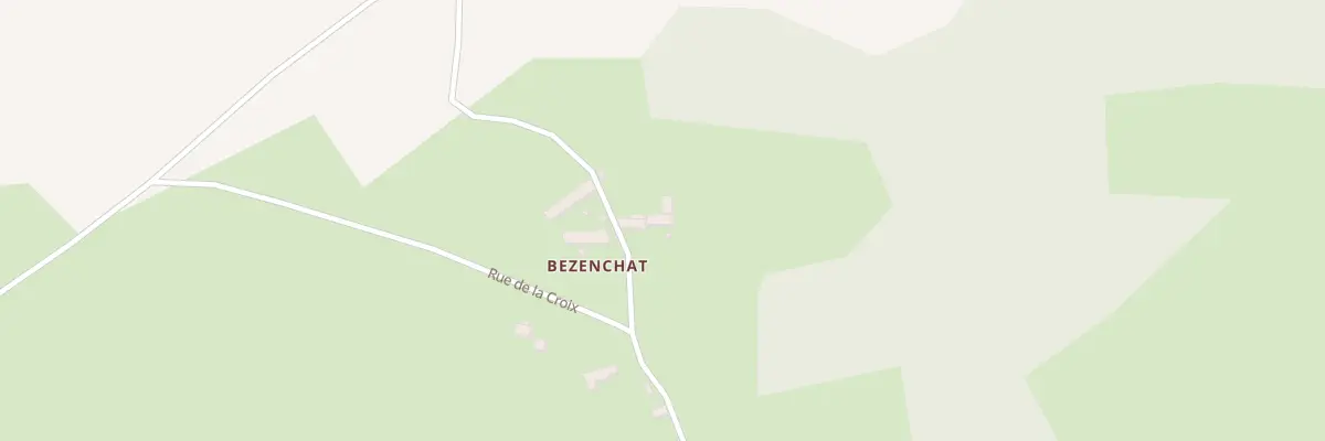 Plan du 5053 Bezenchat à Fridefont