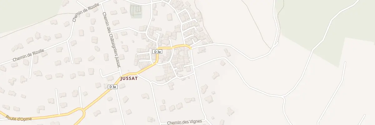 Plan du 10 Pl de la Treille Jussat à Chanonat