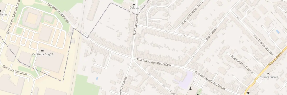 Plan du 146 Rue Jean-Baptiste Defaux à Lezennes