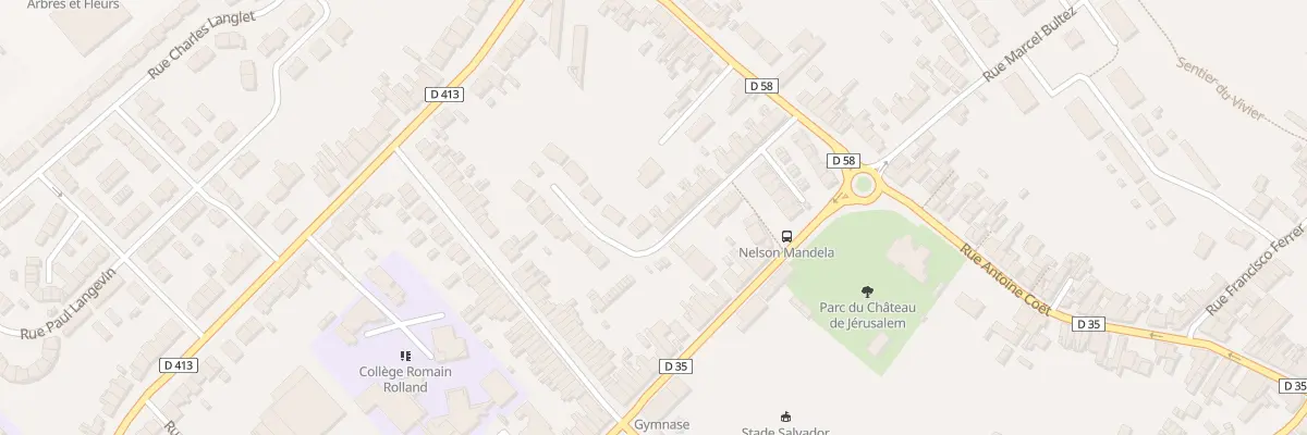 Plan du 54 Rue du Calvaire à Waziers