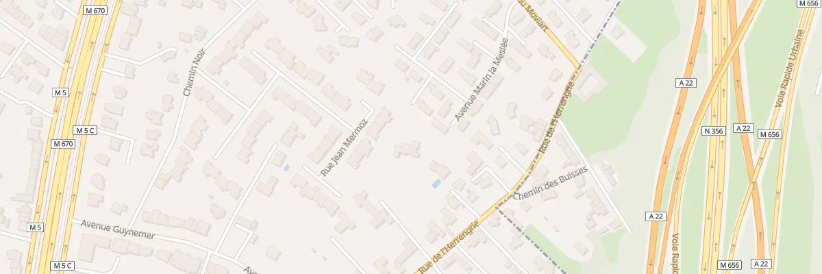 Plan du 19B Rue Jean Mermoz à Marcq-en-Barœul