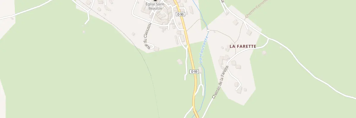 Plan du 5082A Coste Calde à Saint-Beaulize