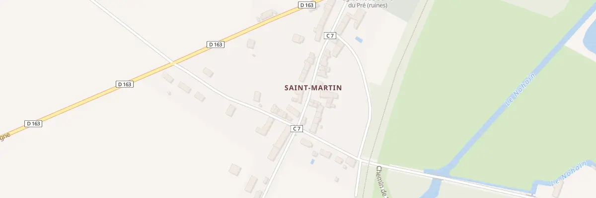 Plan du 16A Rue Saint Martin à Donzy