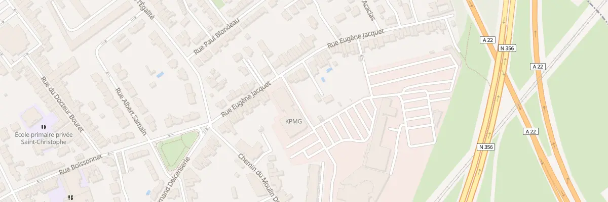 Plan du 42 Rue Eugène Jacquet à Marcq-en-Barœul