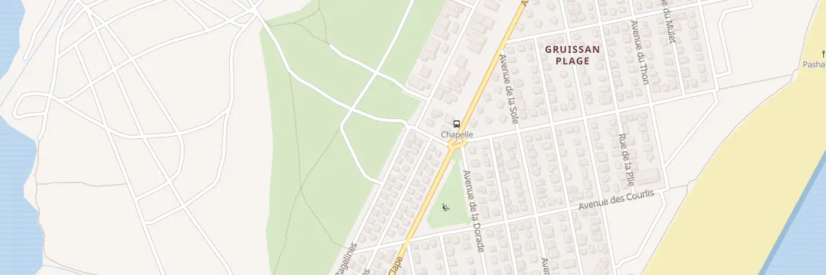 Plan du 38 Rue des Pagelines Tr à Gruissan