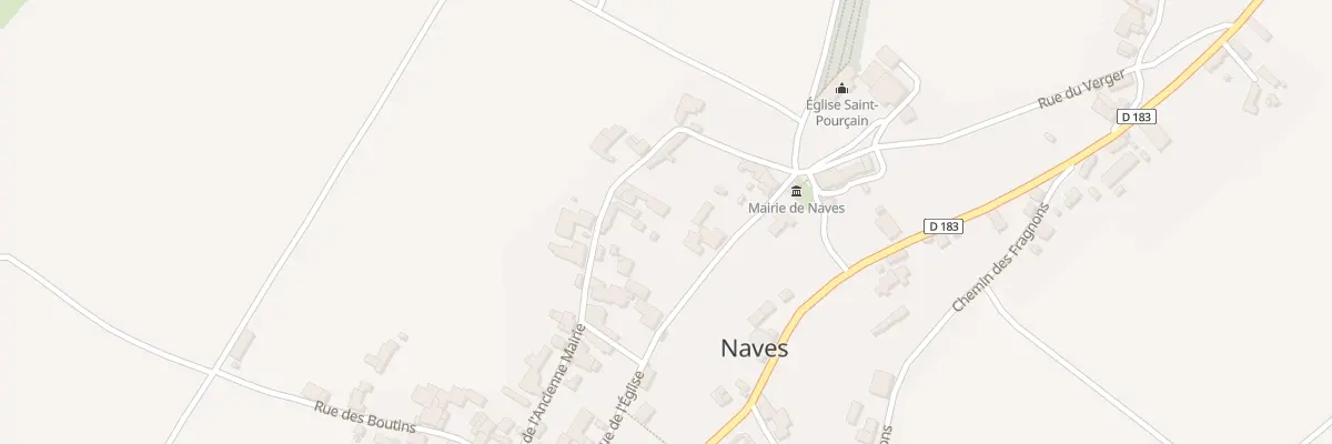 Plan du 9 Rue de l’Ancienne Mairie à Naves