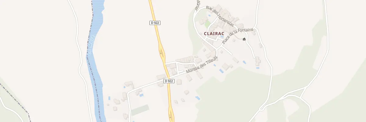 Plan du 5300 Clairac à La Tour-sur-Orb