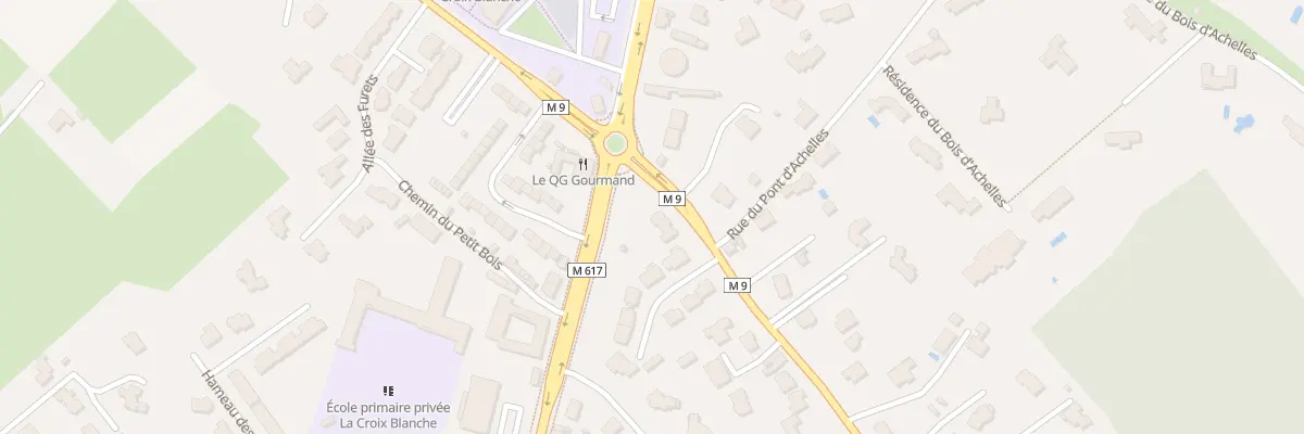 Plan du 1 Rue Jean-Baptiste Lebas à Bondues