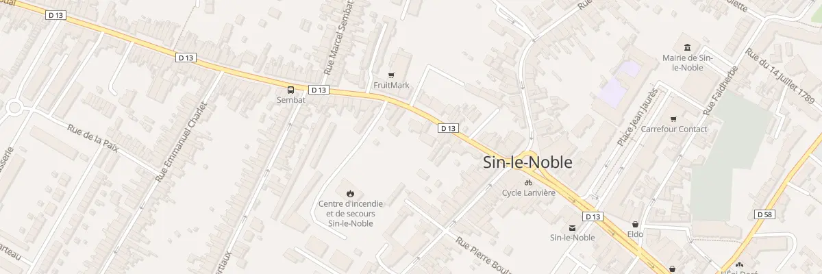 Plan du 111 Rue de Douai à Sin-le-Noble