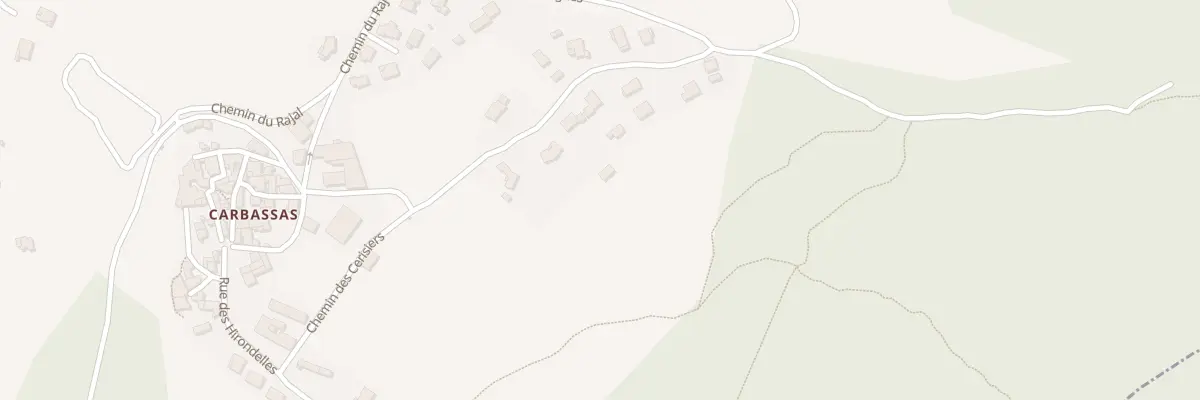 Plan du 4 Che des Bouzigues à Paulhe