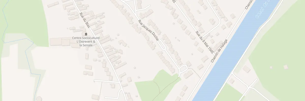 Plan du 68 Rue Jacques Duclos à Arleux