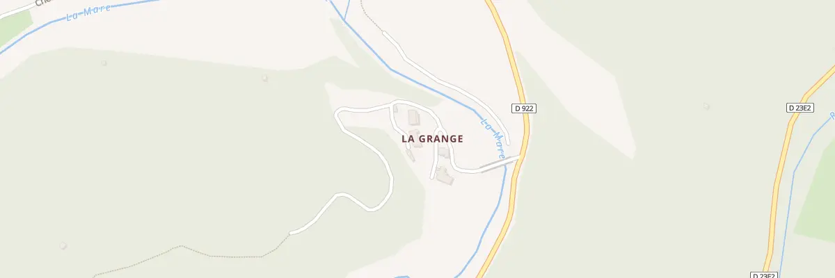 Plan du 3 La Grange à Saint-Étienne-Estréchoux