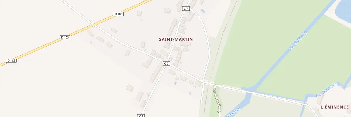 Plan du 21 Rue Saint Martin à Donzy