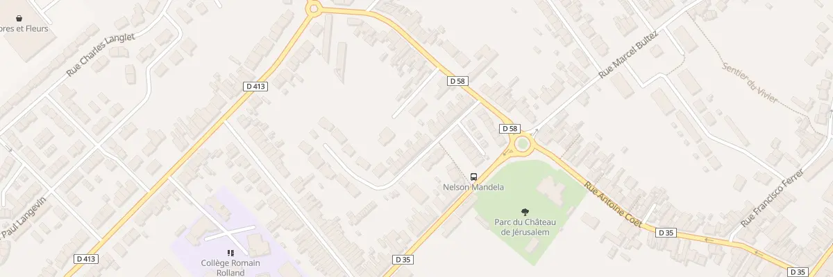 Plan du 48 Rue du Calvaire à Waziers