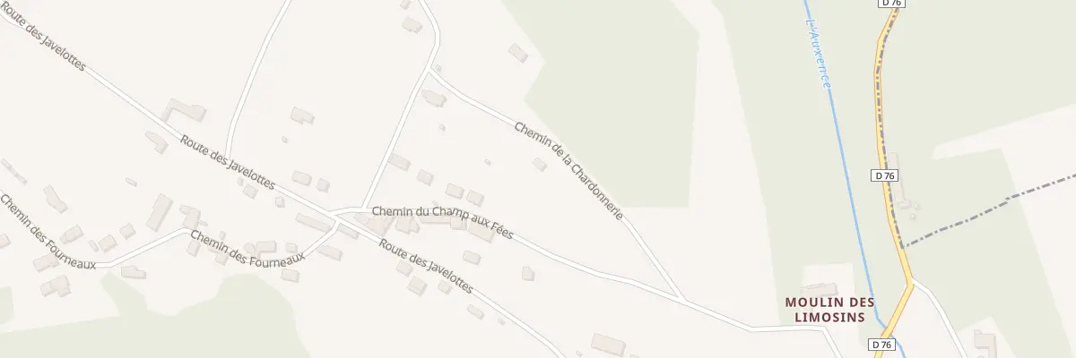 Plan du 9 Che du Champs aux Fees à Donnemarie-Dontilly