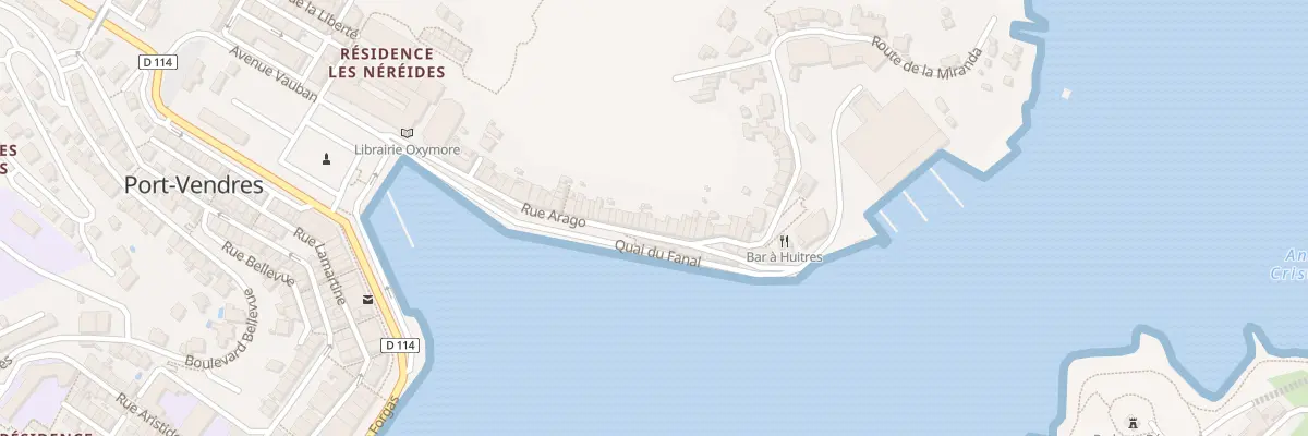 Plan du 27 Rue Arago à Port-Vendres