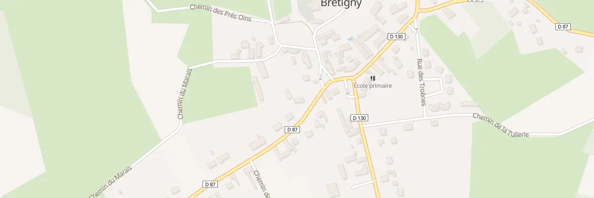 Plan du 100 Rue du Moulin à Brétigny