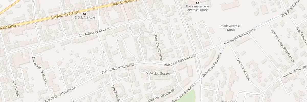 Plan du 26B Rue Alain Chartier à Clermont-Ferrand