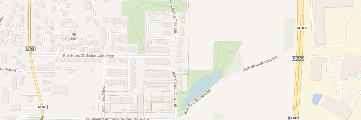 Plan du 14 Rue Charles Perrault à Cébazat