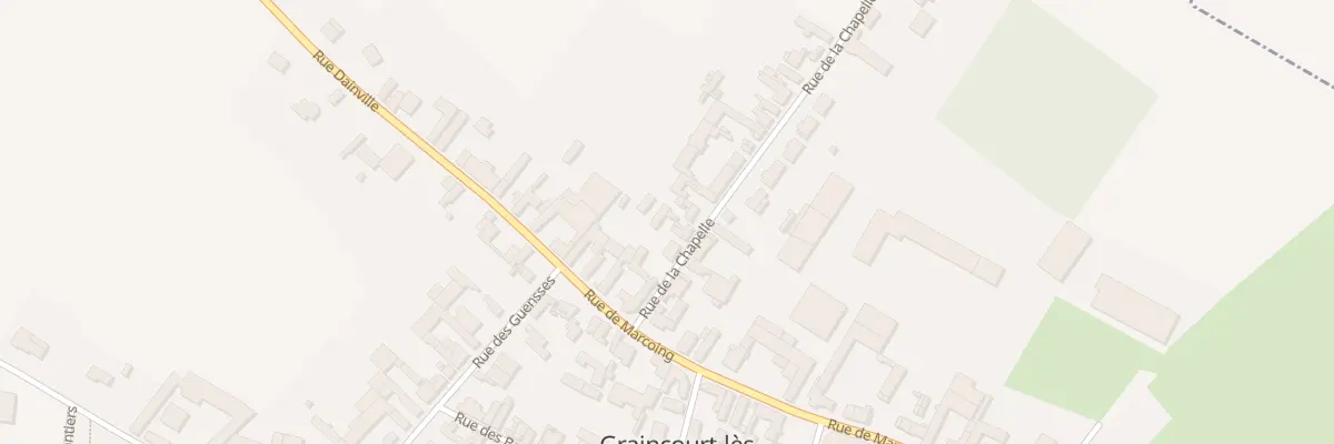 Plan du 3 Rue de la Chapelle à Graincourt-lès-Havrincourt