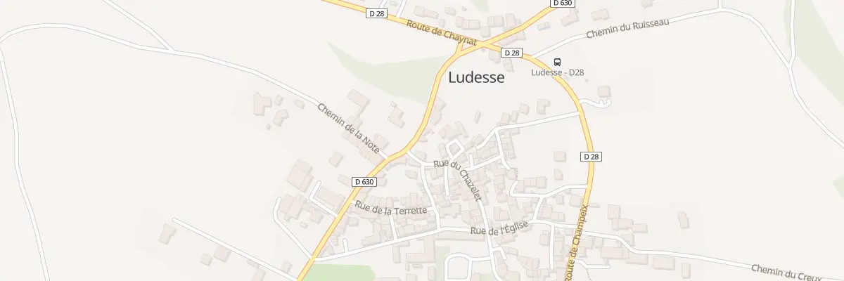 Plan du 17 Rue de la Condamine à Ludesse