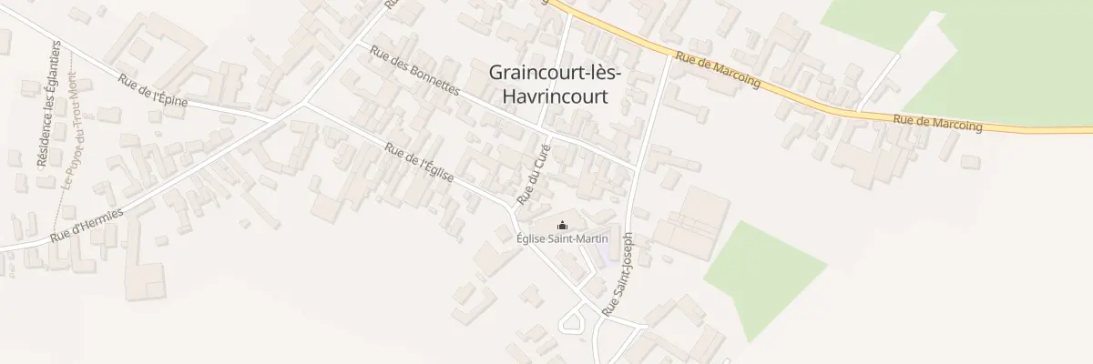 Plan du 5 Rue du Curé à Graincourt-lès-Havrincourt