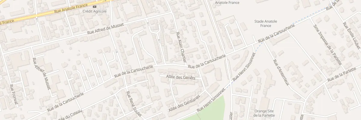 Plan du 32 Rue Alain Chartier à Clermont-Ferrand