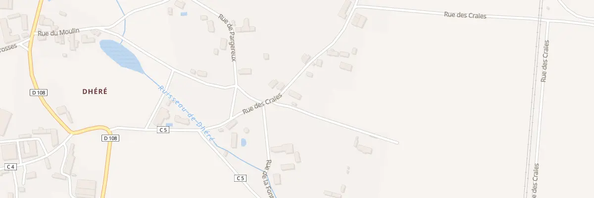 Plan du 2 Rue des Craies à Langeron