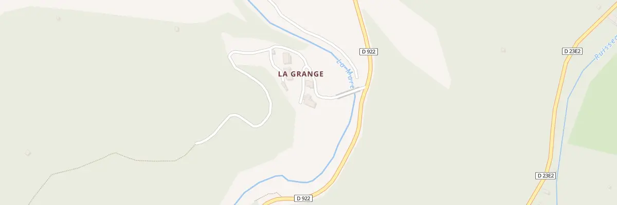 Plan du 1 La Grange à Saint-Étienne-Estréchoux