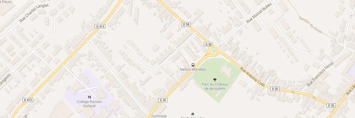 Plan du 14 Rue du Calvaire à Waziers