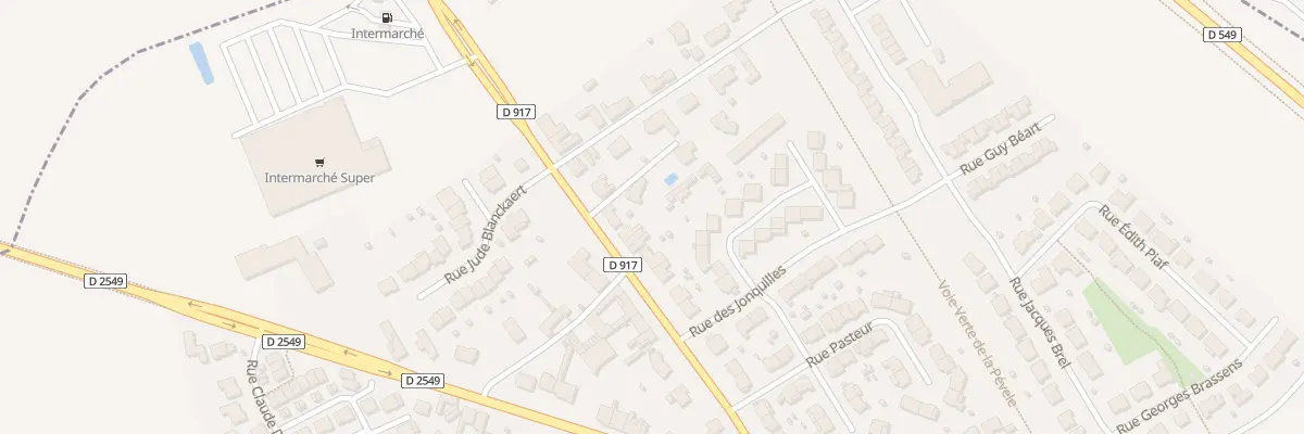Plan du 247 Rue Nationale à Pont-à-Marcq