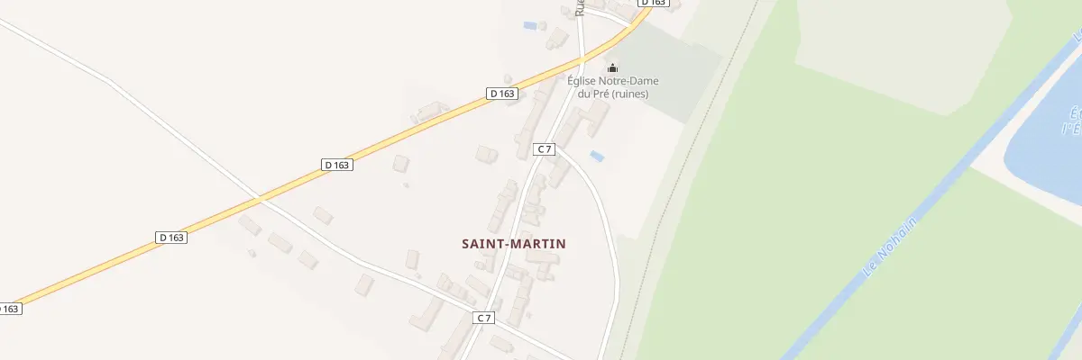 Plan du 9 Rue Saint Martin à Donzy