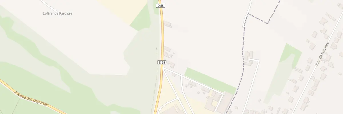 Plan du 185 Rue Célestin Dubois à Waziers