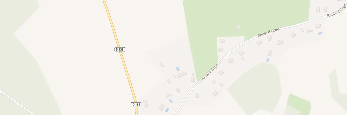 Plan du 13 Rte d’Orge à Chaulgnes