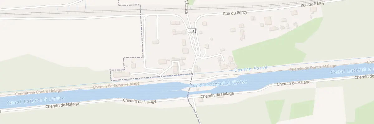 Plan du 774 Rue de l’Ecluse à Appilly