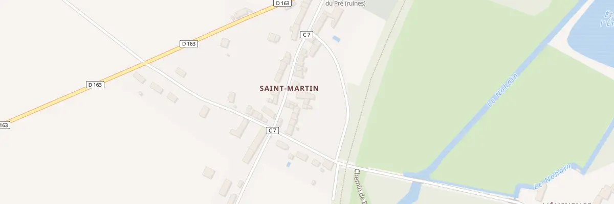 Plan du 15 Rue Saint Martin à Donzy