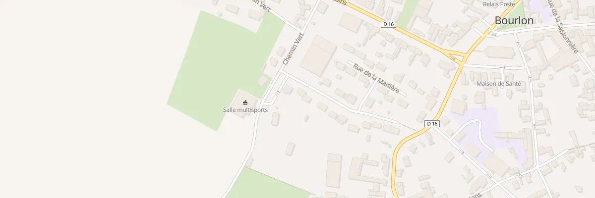 Plan du 6 Rue du Château à Bourlon